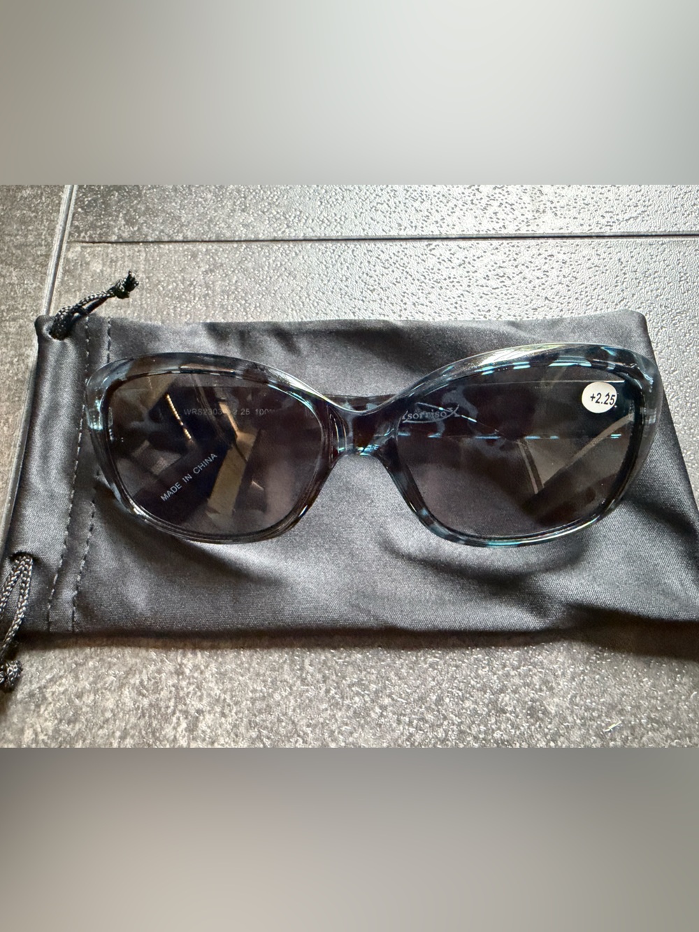 Women’s Reading Sunglasses Full Lens +2.25 Strength - Picture 6 of 8